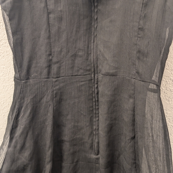 Royal Bones Black Lace Midi Dress - Picture 2 of 12